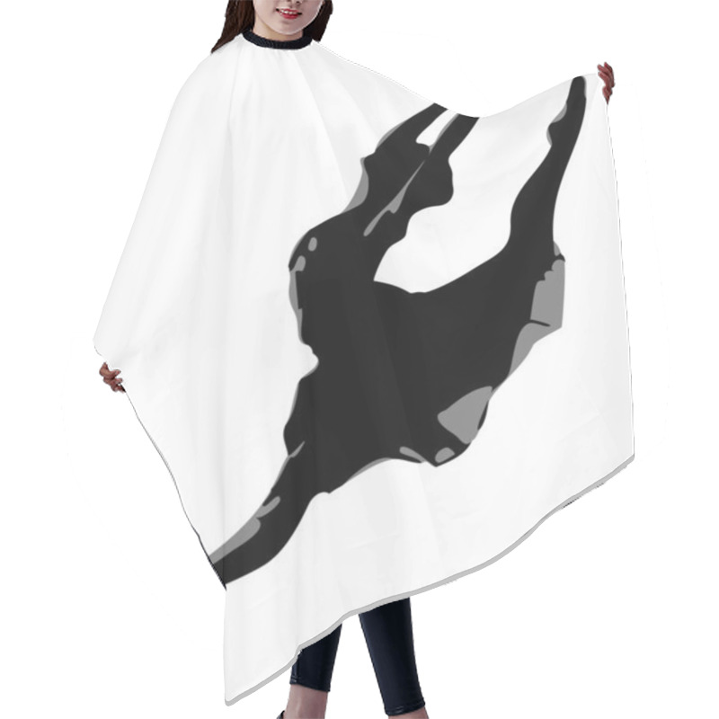 Personality  Ballerina Hair Cutting Cape