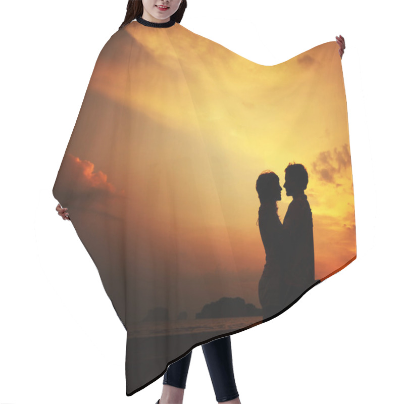 Personality  Lovers Hair Cutting Cape