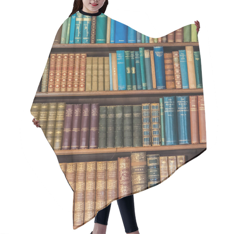 Personality  Old Books Hair Cutting Cape