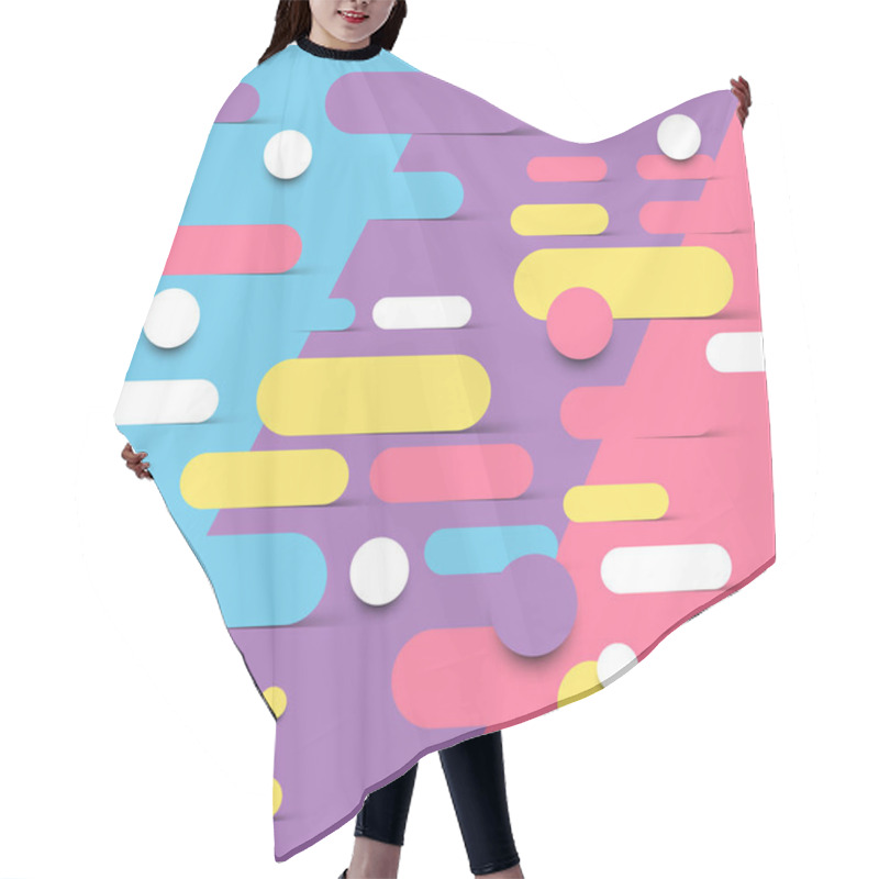 Personality  Abstract Background Design Hair Cutting Cape