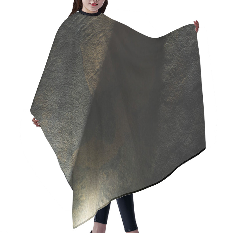 Personality  Light Prism With Beams On Dark Stone Texture Background Hair Cutting Cape