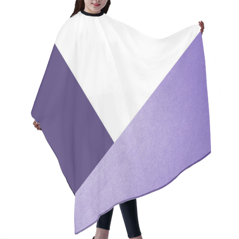 Personality  Dark And Light Abstract White And Shades Or Tones Of Coloured Triangles Papers Background With Lines Intersecting Each Other Plain Vs Textured Cover Hair Cutting Cape