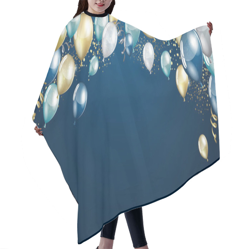 Personality  Happy New Year 2022 Hair Cutting Cape