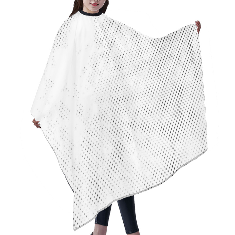 Personality  Halftone Grunge Background Hair Cutting Cape