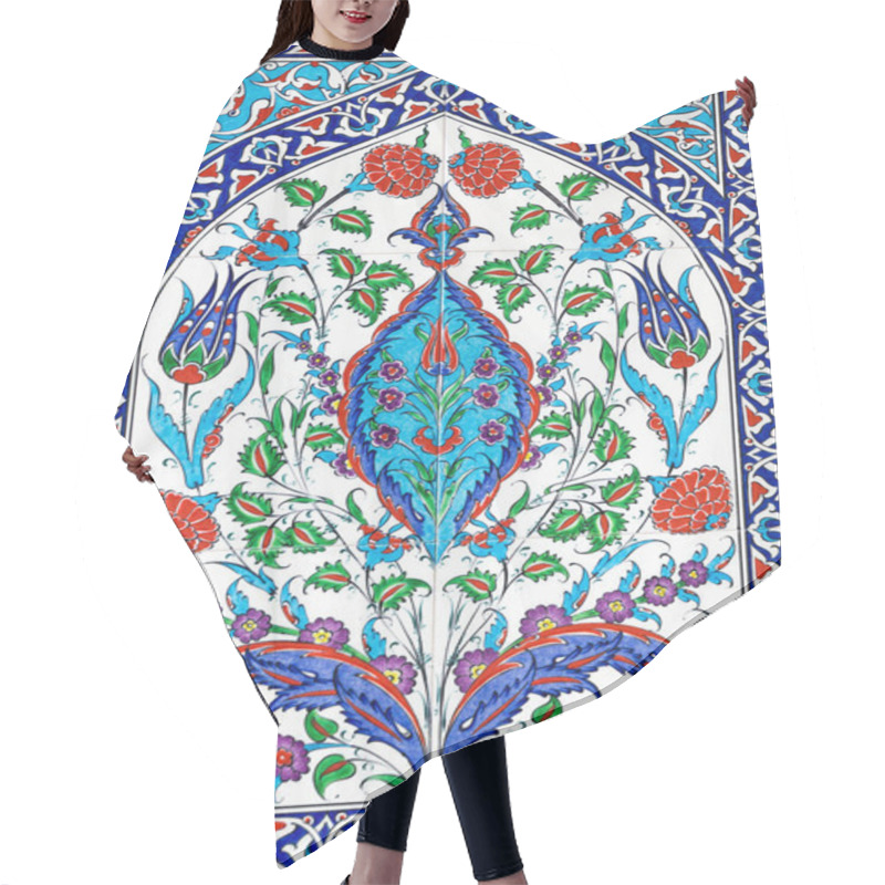 Personality  Ceramic Tiles Hair Cutting Cape