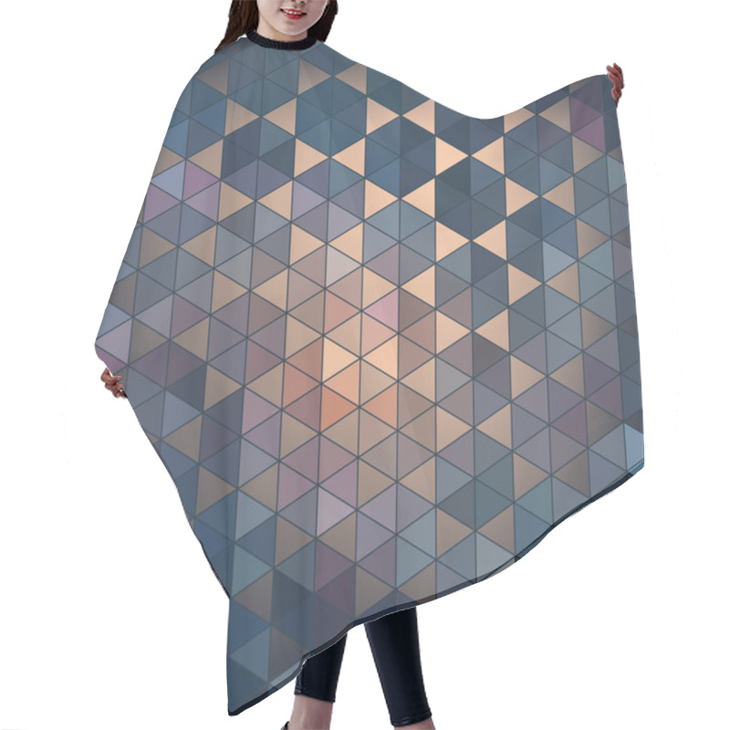 Personality  Geometric Abstract Background Hair Cutting Cape