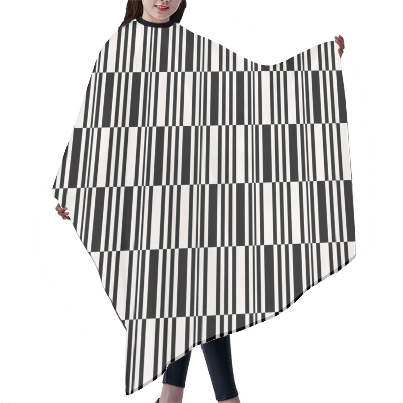 Personality  Seamless Stripe Background Hair Cutting Cape