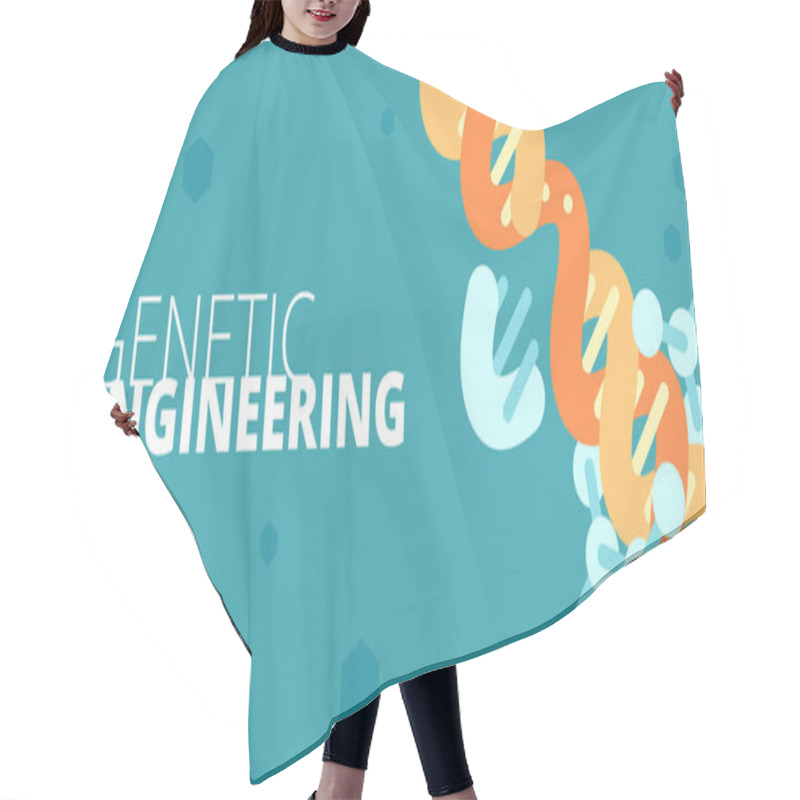 Personality  Genetic Engineering Concept Hair Cutting Cape