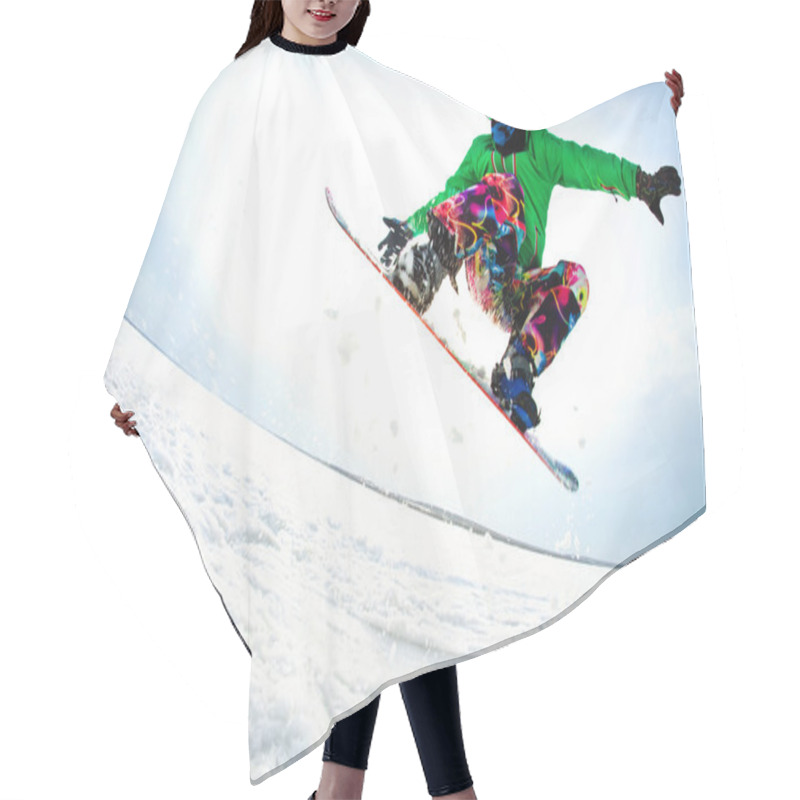 Personality  Extreme Winter Hair Cutting Cape