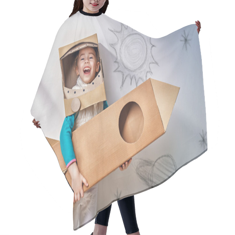 Personality  Astronaut Hair Cutting Cape