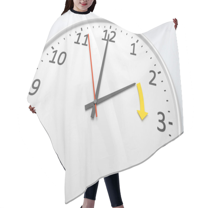 Personality  Change Your Clocks Hair Cutting Cape