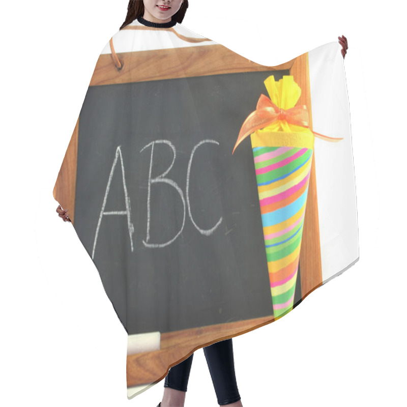 Personality  School Cones With School Board Hair Cutting Cape