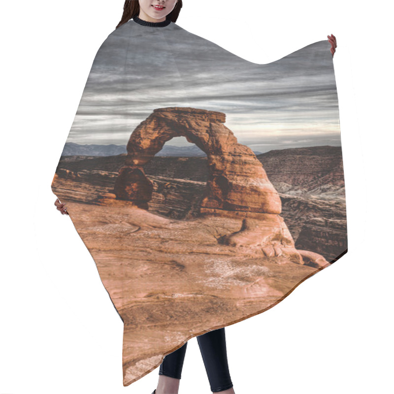 Personality  Arches National Park Hair Cutting Cape