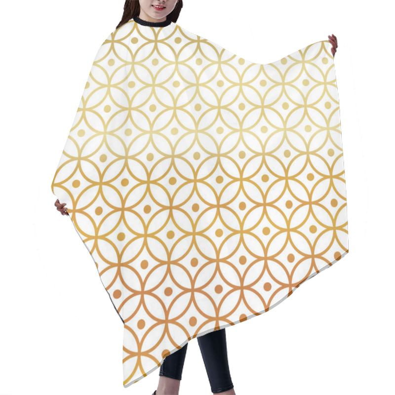 Personality  Seamless Geometric Pattern Hair Cutting Cape