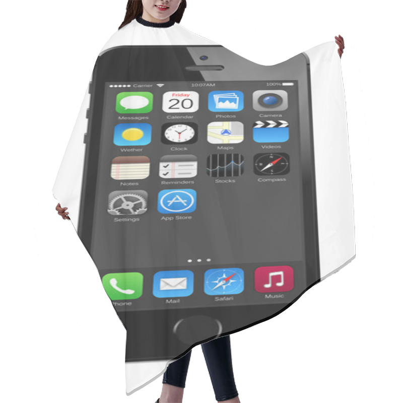 Personality  Iphone 5s Hair Cutting Cape