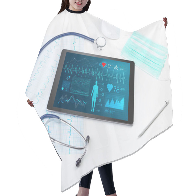 Personality  Direct Diagnosis With Medical Application  Hair Cutting Cape