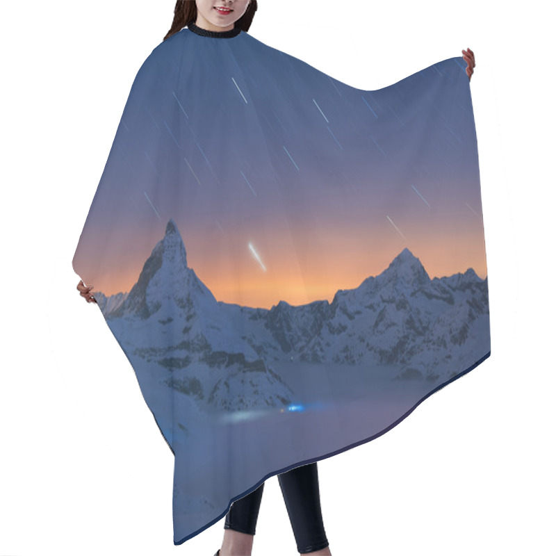 Personality  The Matterhorn Peak Switzerland Hair Cutting Cape