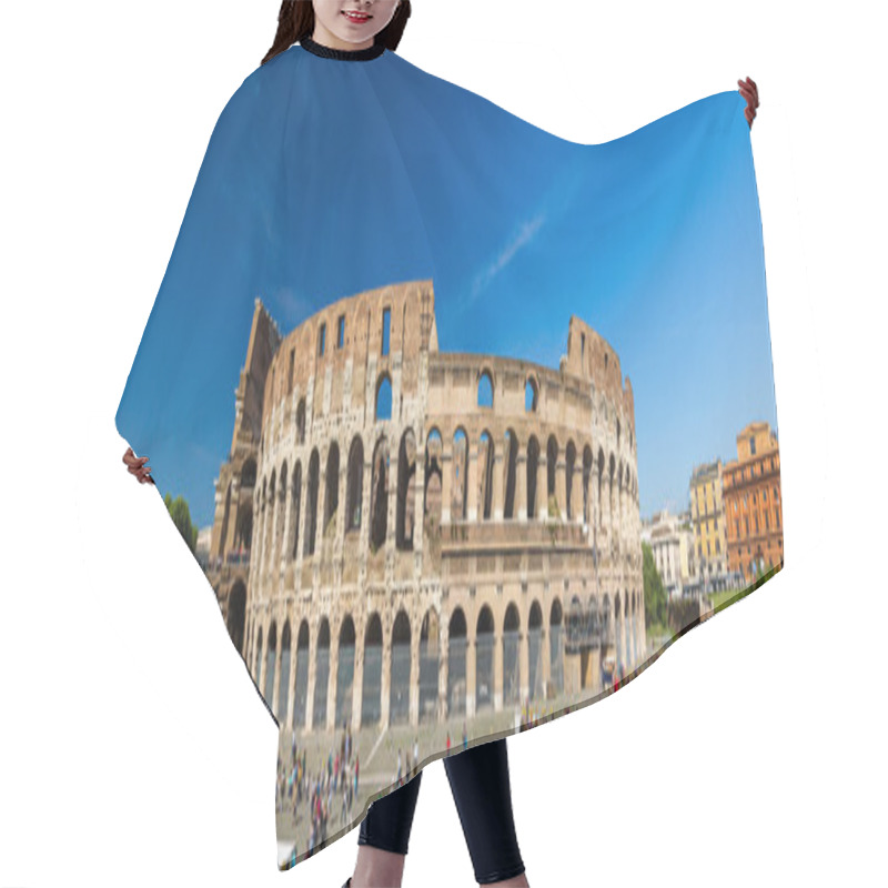 Personality  Flavian Amphitheatre (Colosseum) In Rome, Italy Hair Cutting Cape