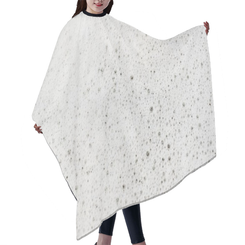 Personality  White Foam With Some Bubbles Hair Cutting Cape