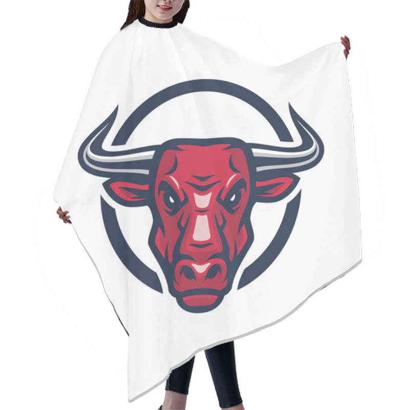 Personality  The Bull Head Hair Cutting Cape