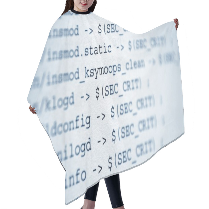 Personality  Html Source Codes Hair Cutting Cape