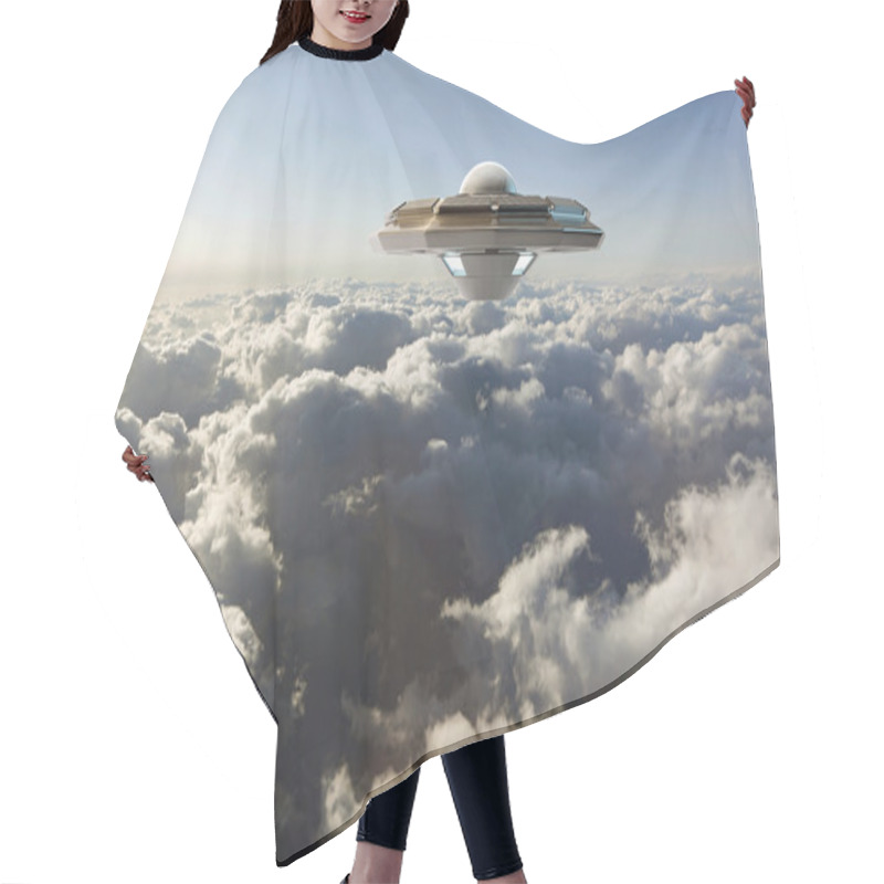 Personality  Unidentified Flying Object Hair Cutting Cape