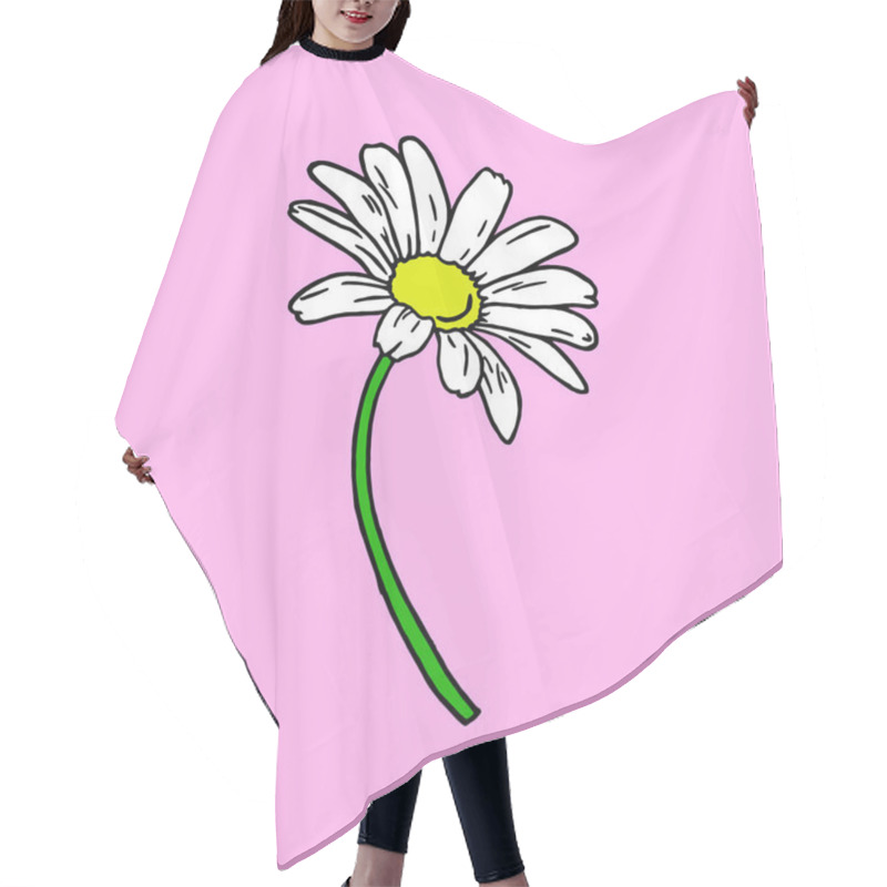 Personality  Daisy On A Pink Background. Daisy Logo. Daisy Icon. Daisy Art. Daisy Nature. Daisy Objects. Daisy Poster. Daisy Card. Daisy Color. Daisy Bouquet. Daisy Cartoon. Daisy Cute. Daisy Flowers. Daisy Vector Hair Cutting Cape