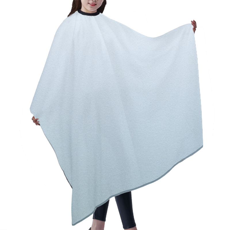 Personality  Blue Frosted Glass Texture Hair Cutting Cape