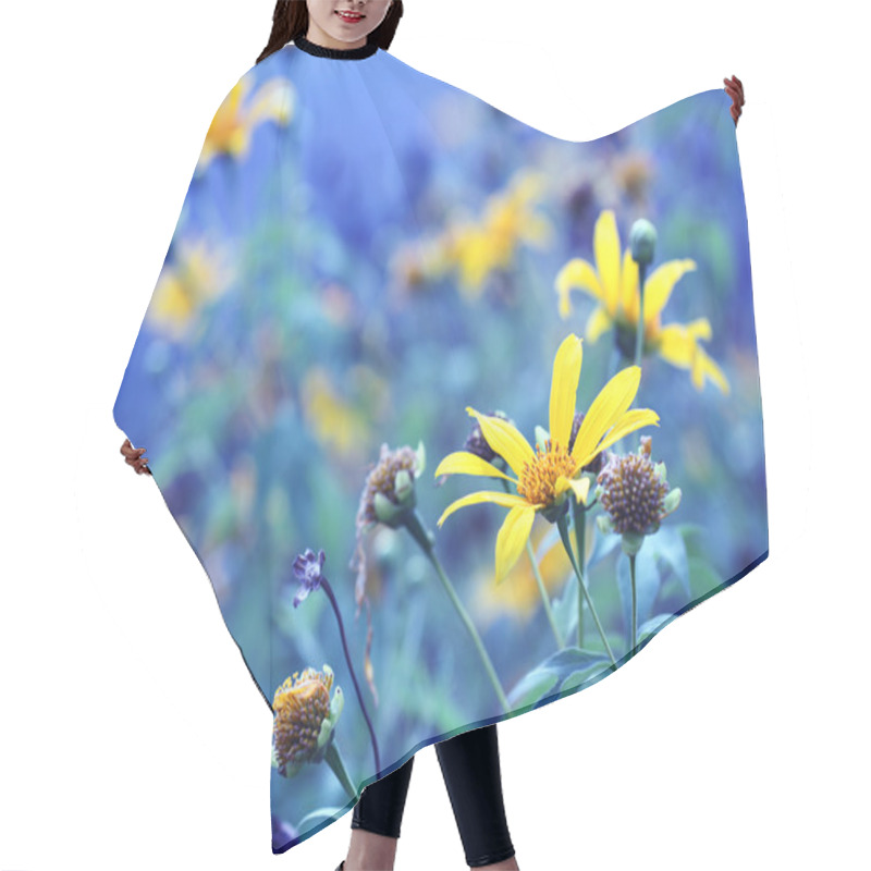 Personality  Flower In Nature Hair Cutting Cape