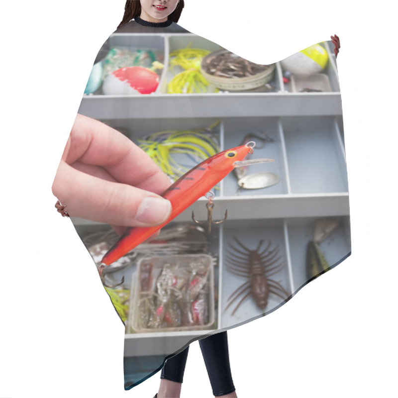 Personality  Choosing The Right Fishing Lure Hair Cutting Cape