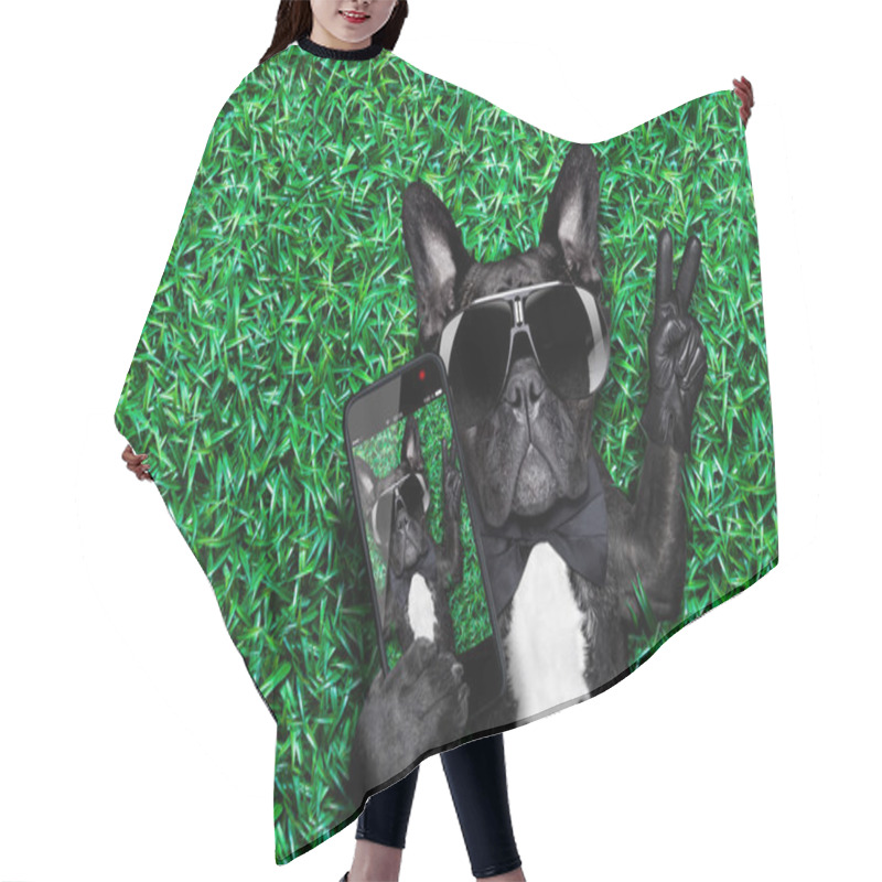 Personality  Dog Selfie Hair Cutting Cape