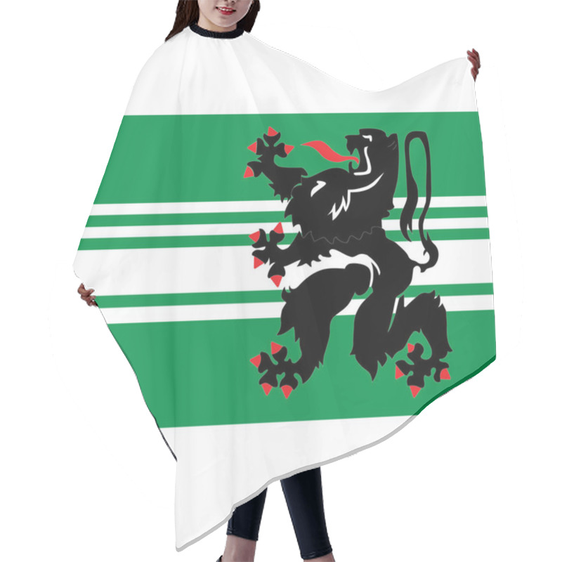 Personality  Flag Of East Flanders Hair Cutting Cape