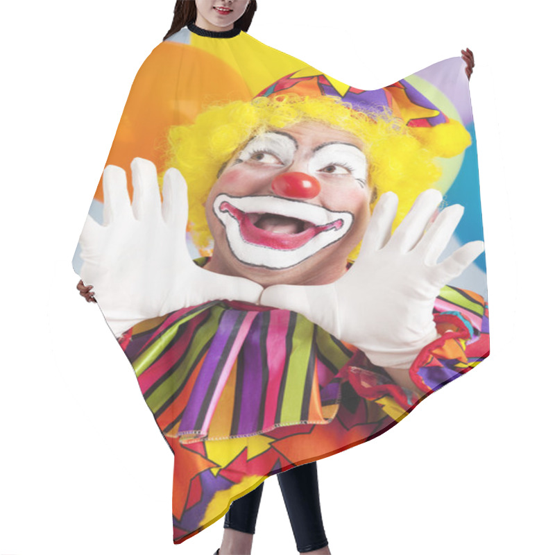 Personality  Clown - Jazz Hands Hair Cutting Cape