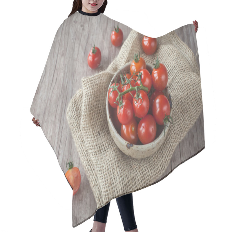 Personality  Fresh Cherry Tomatoes Hair Cutting Cape