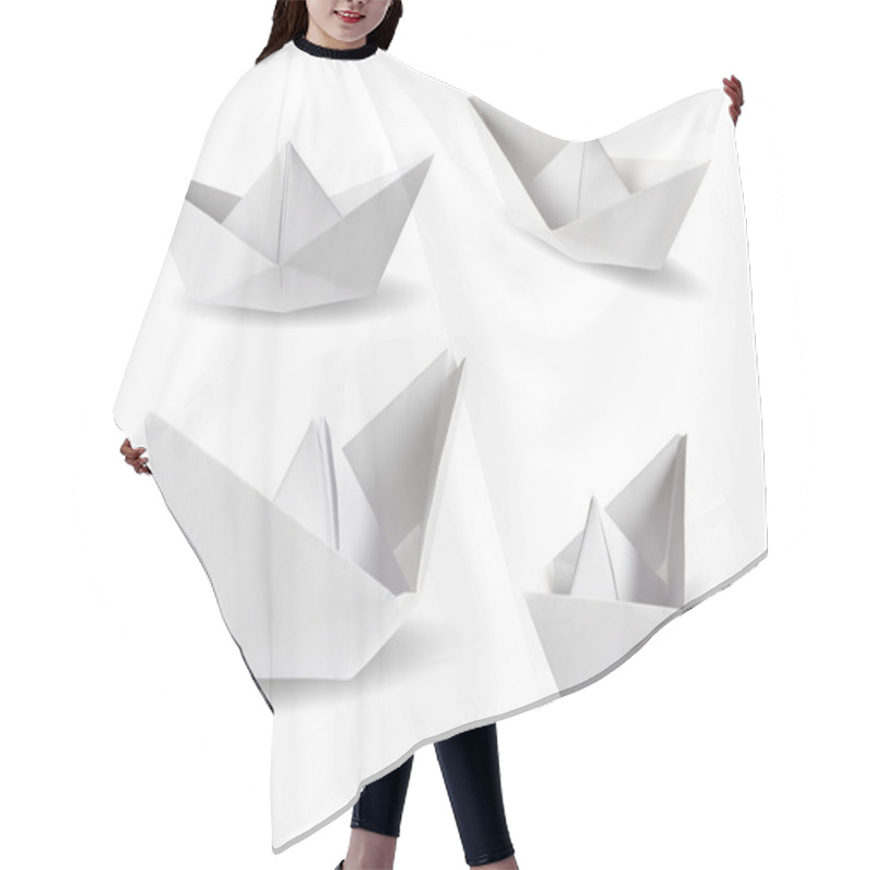 Personality  Paper Ships Hair Cutting Cape