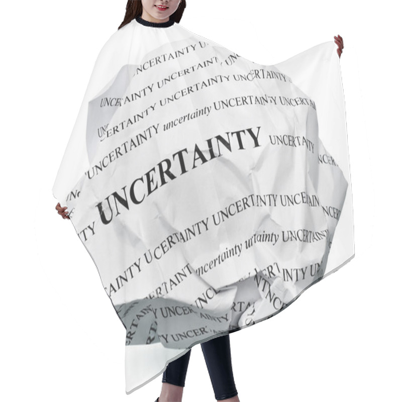 Personality  End The Uncertainty Hair Cutting Cape