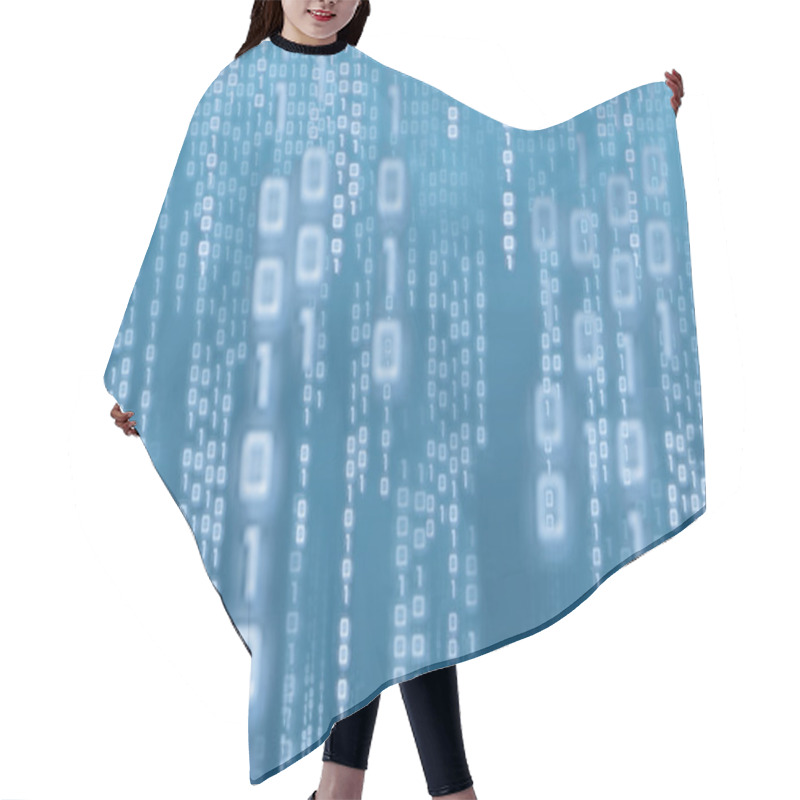 Personality  Hacker At Work Hair Cutting Cape