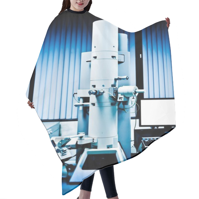 Personality  Electron Microscope Hair Cutting Cape