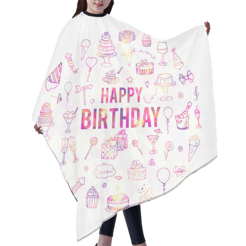 Personality  Party And Celebration Hair Cutting Cape