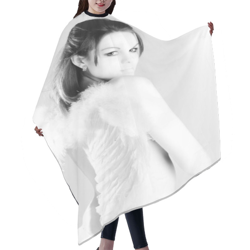 Personality  Young Angel Hair Cutting Cape