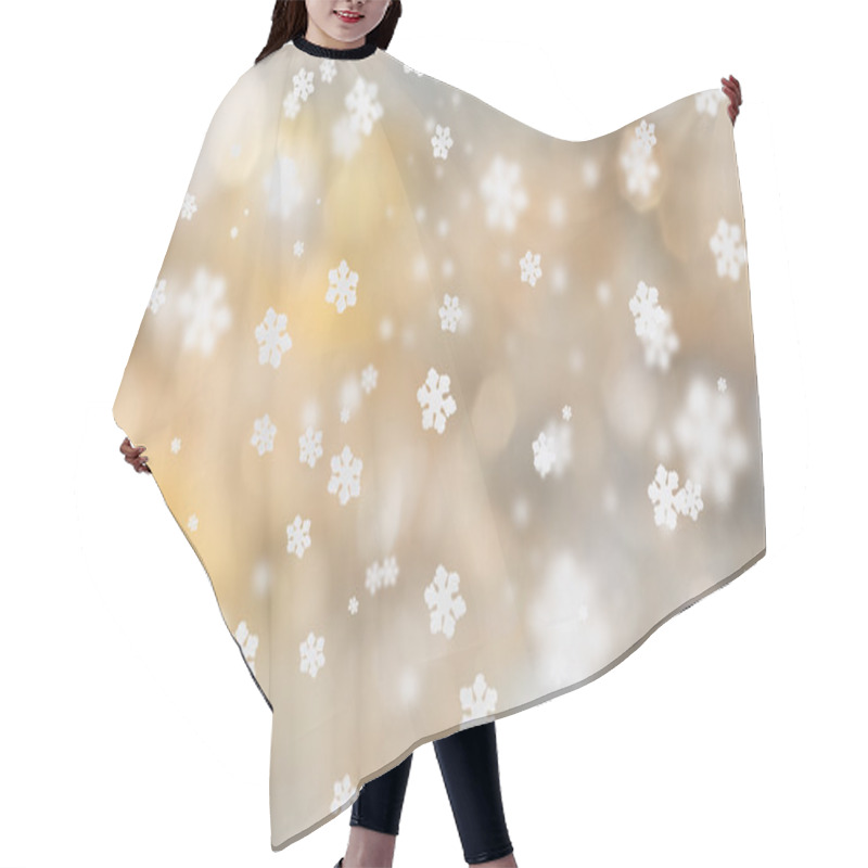 Personality  Abstract Christmas Background Hair Cutting Cape