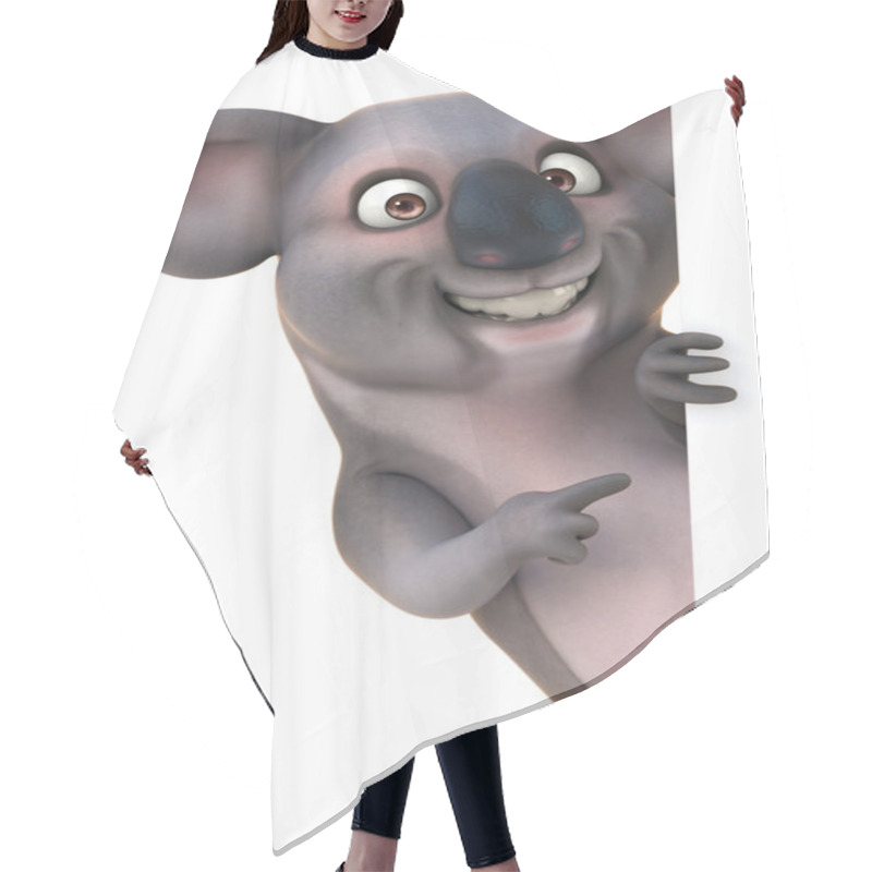 Personality  Fun Koala Hair Cutting Cape