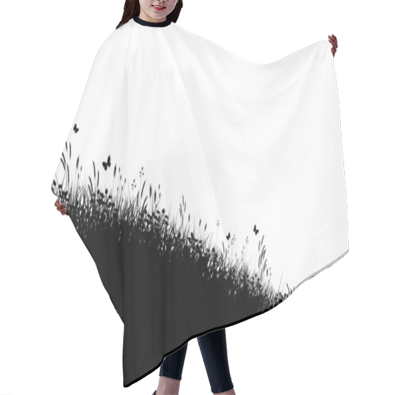 Personality  Meadow Grass Hair Cutting Cape