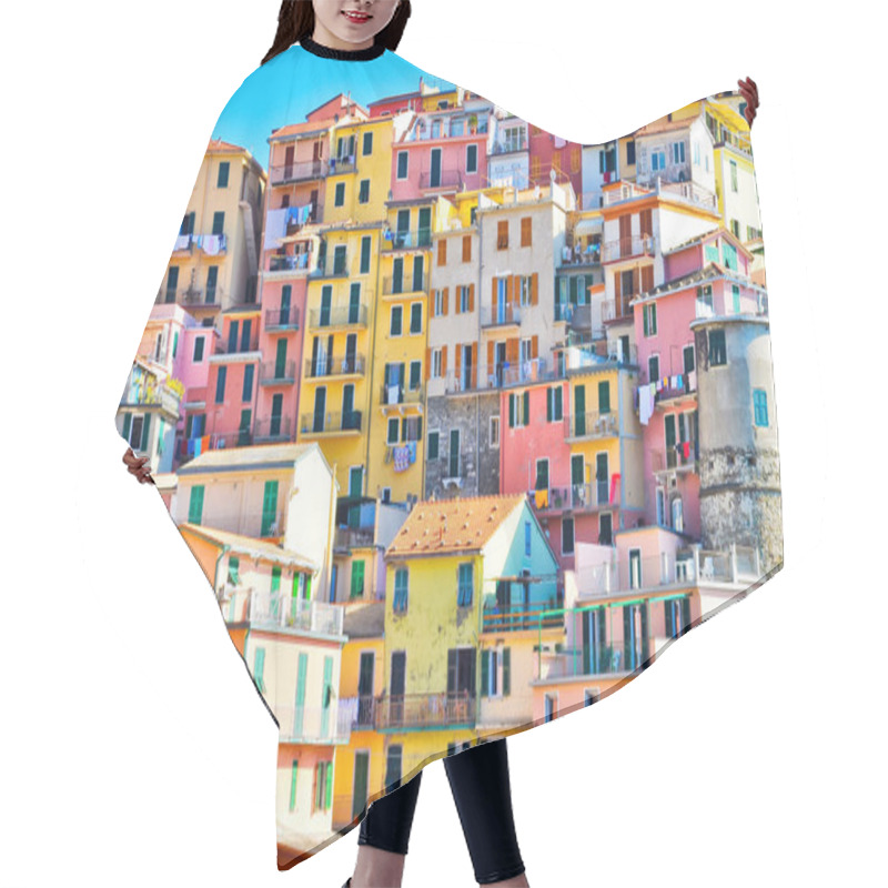 Personality  Cinque-terre Village Manarola Hair Cutting Cape