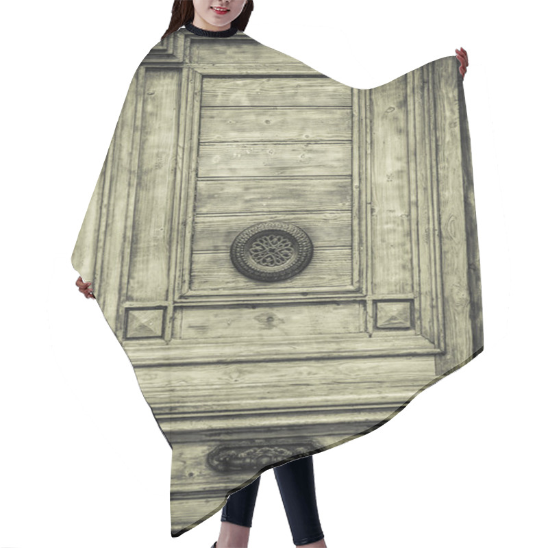 Personality  Mysterious Door Hair Cutting Cape