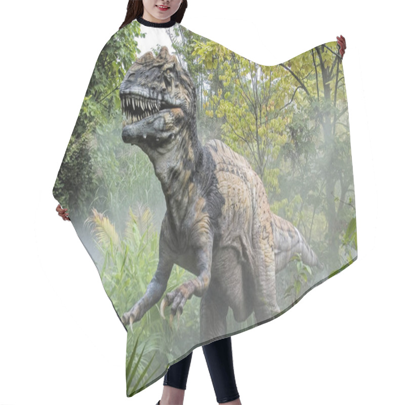 Personality  Metriacanthosaurus Is A Dinosaur From The Late Jurassic Period Hair Cutting Cape