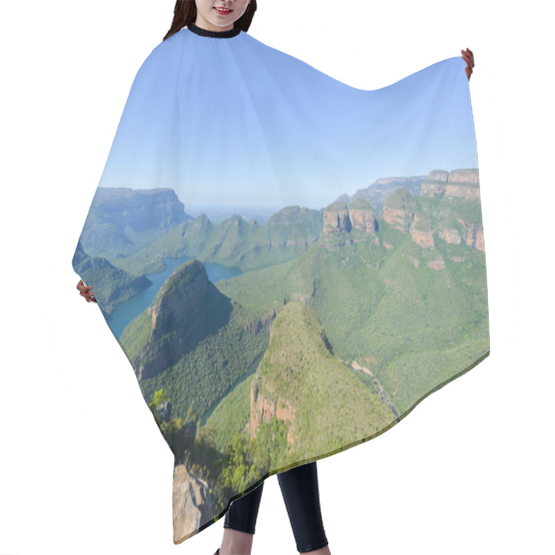 Personality  Blyde River Canyon And The Three Rondavels Hair Cutting Cape