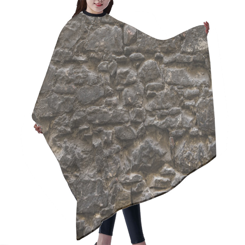 Personality  Medieval Natural Stone Wall Hair Cutting Cape