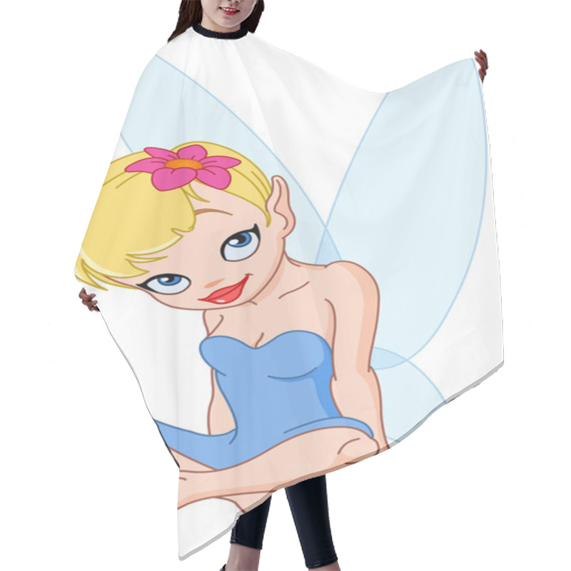 Personality  Peaceful Fairy Hair Cutting Cape