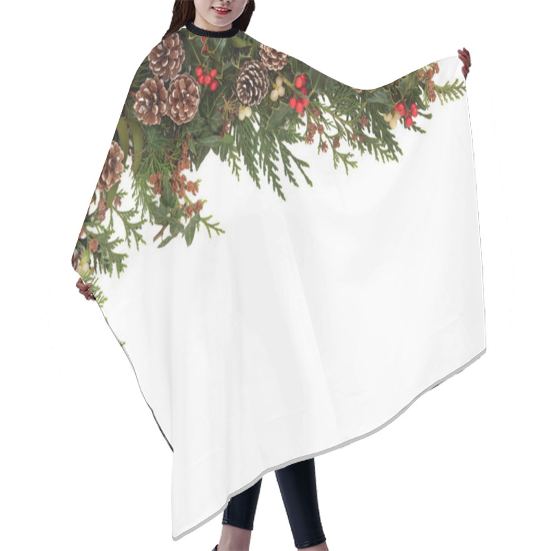 Personality  Seasonal Border Hair Cutting Cape